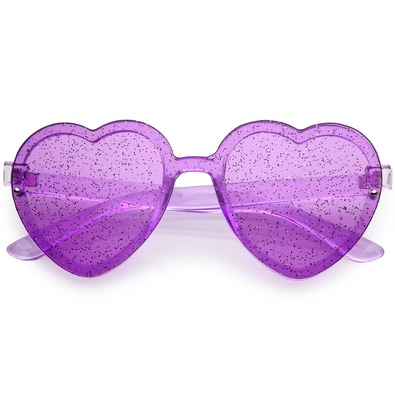 Heart Neon Color Round Wholesale Sunglasses - Frontier Fashion, Inc.