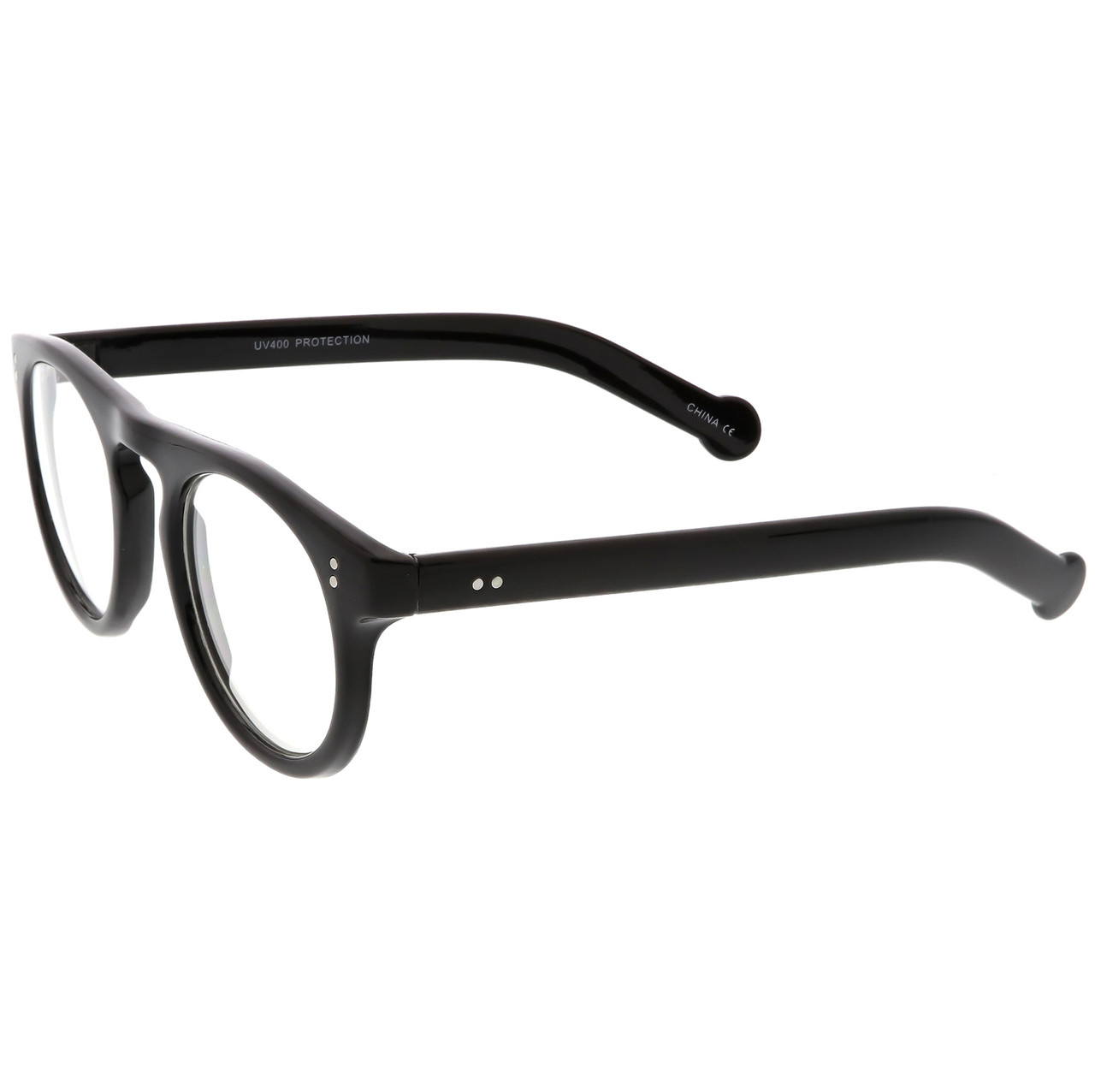 Keyhole Bridge Plastic Eyeglass Frames For Narrow Bridge Classic