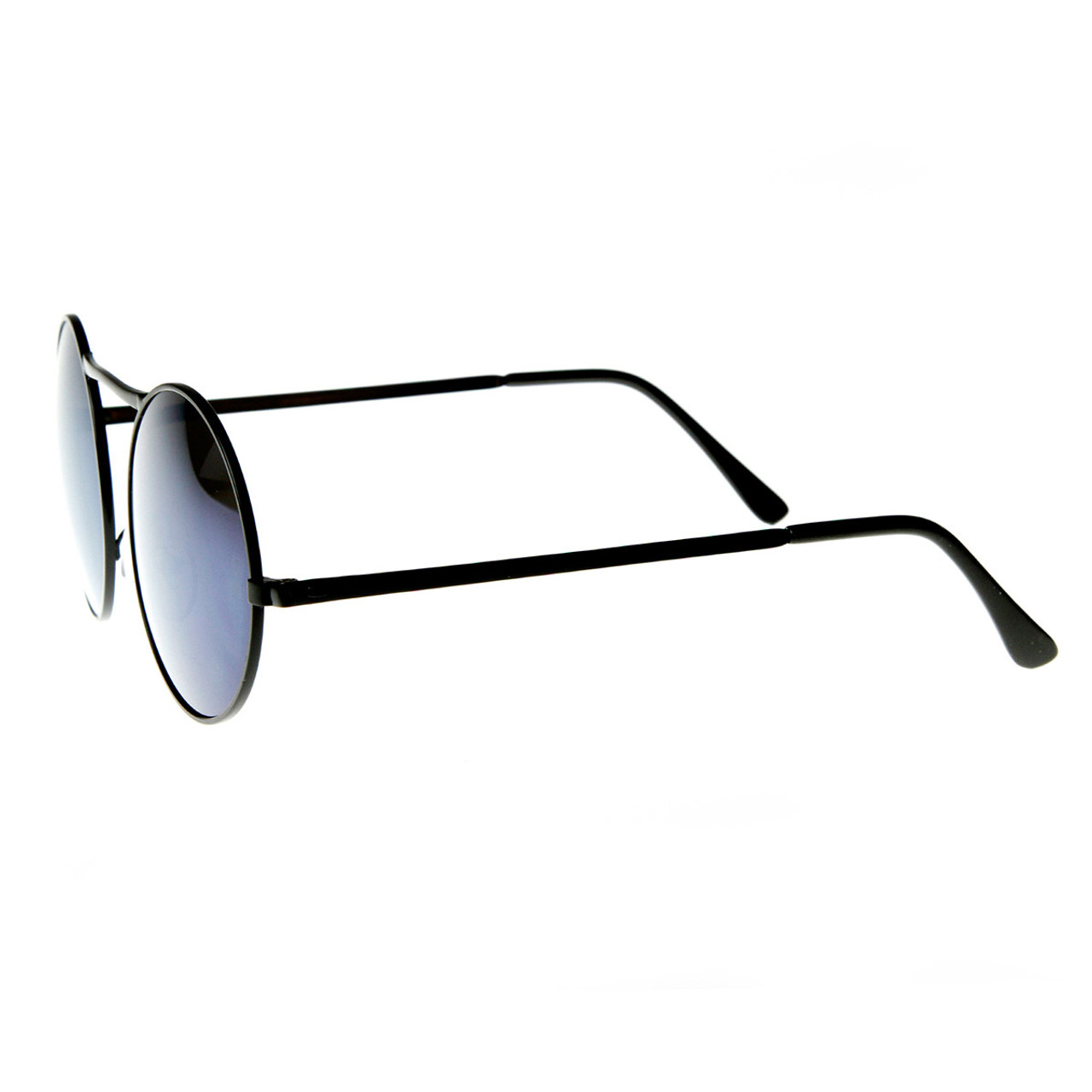 Chanel Blue Round Reflective Sunglasses, Style