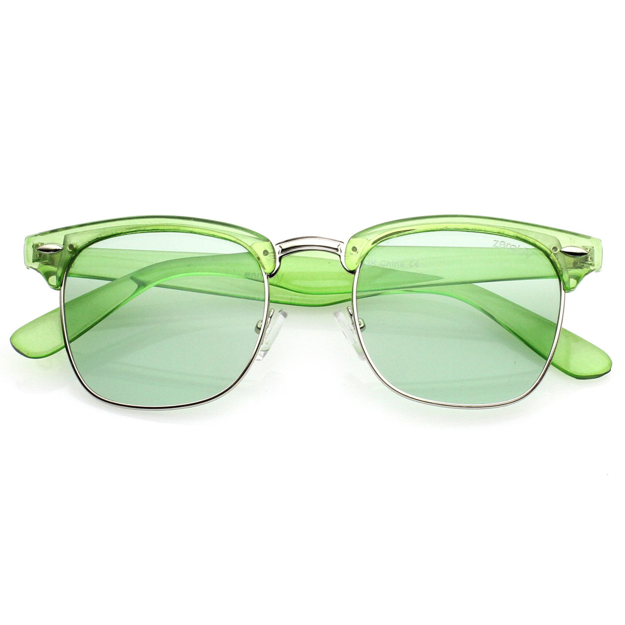 Buy Retro 80's Fashion Sunglasses - Colorful Neon Translucent Frame -  Mirrored Lens - Gray at Amazon.in