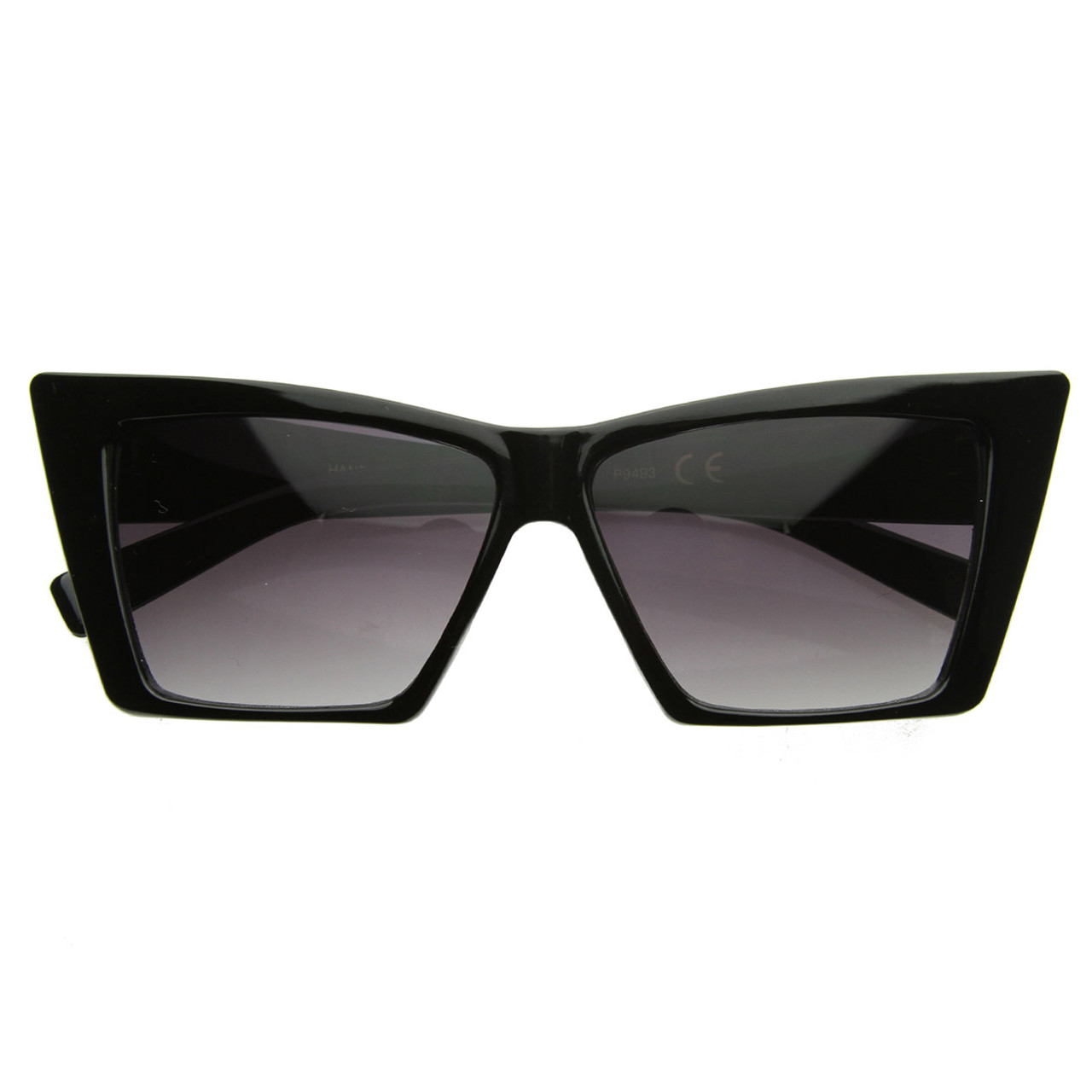 Sharp square deals cateye sunglasses