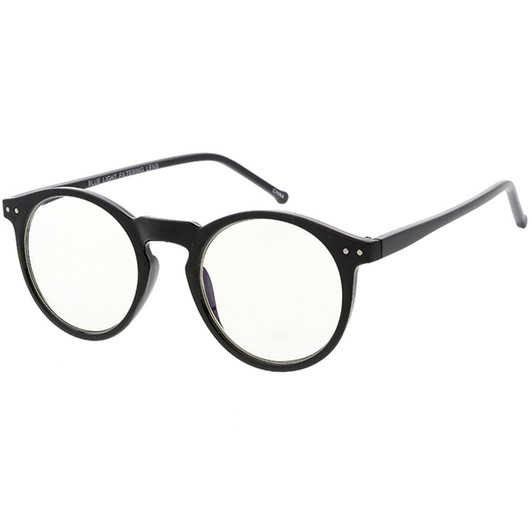Womens Small Oval Glasses Slim Arms Clear Lens 48mm