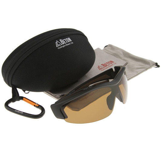 Wakely - Polarized Shatterproof Lens Half-Frame TR-90 Sports Wrap