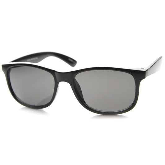 Womens Horn Rimmed Sunglasses With UV400 Protected Composite Lens