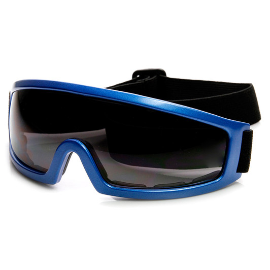 Multi-Purpose Adjustable Strap Safety Shield Lens Sports Goggles
