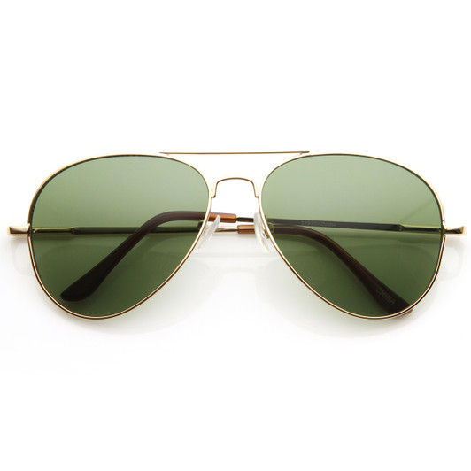 Classic Original Iconic Metal Aviator Sunglasses