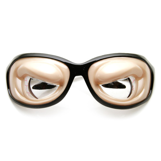 Buldging Crazy Eyes Silly Funny Novelty Costume Party Glasses