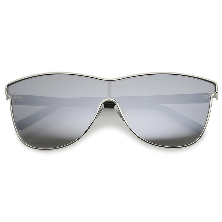 Square Monolens Sunglasses Black | NA-KD