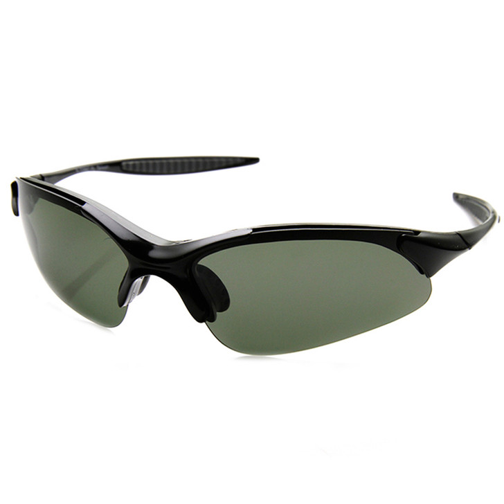 Unbreakable TR90 Frame Polarized Lens Semi-Rimless Action Sports Sunglasses