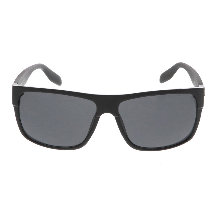 Hip Hop Gangsta Shiny Matte Horn Rimmed Blacked Out Lens Square LOCS Sunglasses 60mm