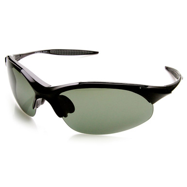 Polarized Lens Durable TR90 Lightweight Sports Sunglasses display picture 1
