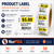 NurLabels™ Professional Product Labels #1 – 25.4 × 25.4 mm (10 Roll Pack)