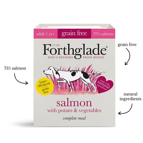 Forthglade Complete Grain Free Salmon w Potato & Vegetables