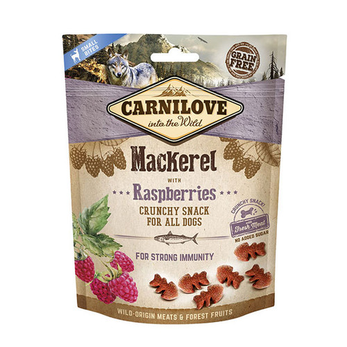 Carnilove Mackerel w Raspberries Crunchy Snack