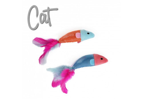 Shimmer Fish Cat Toy