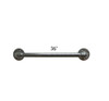 36" Black Pipe Grab bar for bathroom