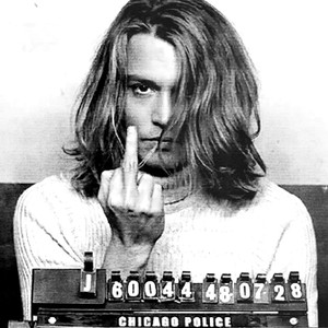 Johnny Depp Mugshot Coaster. Johnny Depp Mugshot Coaster.