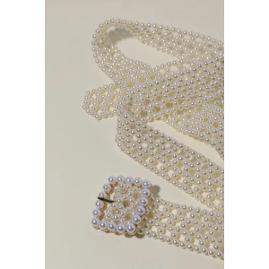 Pearl beaded belt Pearl beaded belt