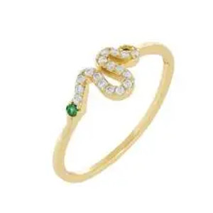 Gold vermeil snake ring Gold vermeil snake ring