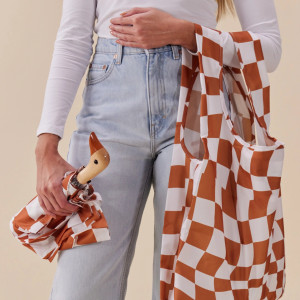 Duck head umbrella checkered Duck head umbrella checkered