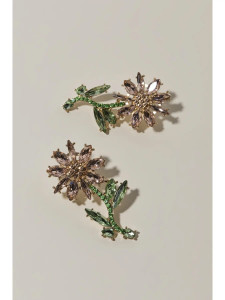 Italian rose flower earrings Italian rose flower earrings