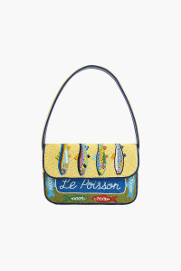 Le Poisson fish beaded bag Le Poisson fish beaded bag