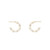 Mini Fresh Water Pearls Hoops