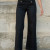 Normandie Buttoned sailor jeans Black