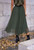 Pleated green skirt 
