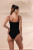 Smocked hot black swimsuit  Smocked hot black swimsuit