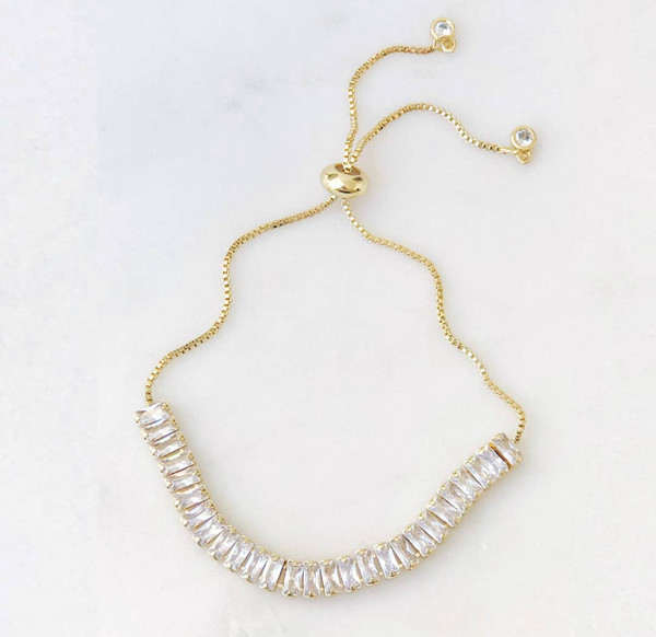 Crystal Baguette Bracelet 