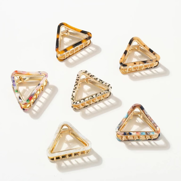 Triangle Hair Clips
