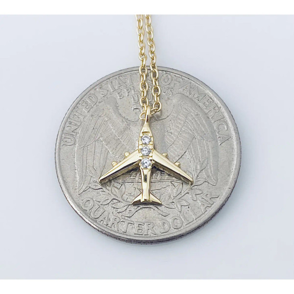 Frequent Flyer gold vermeil ring
