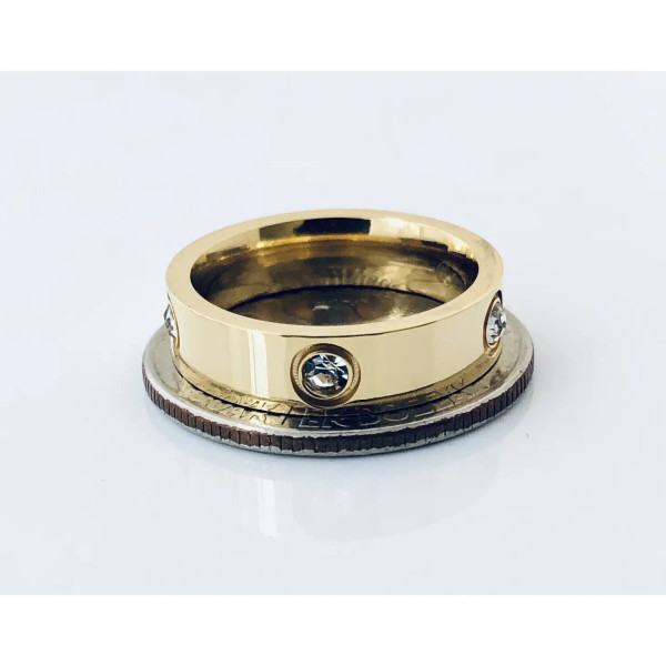 Not Cartier Gold plated Ring