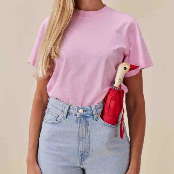 Duck head umbrella red