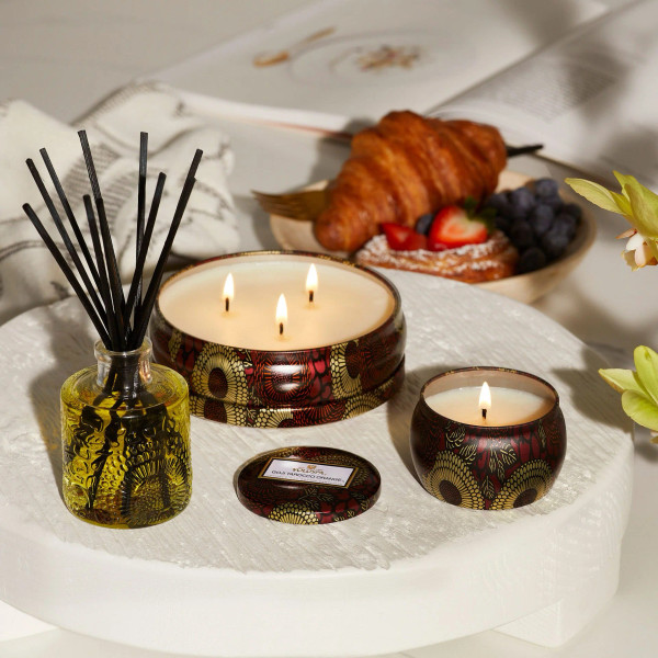 Voluspa Mini Tin Candle - Goji Tarocco Orange