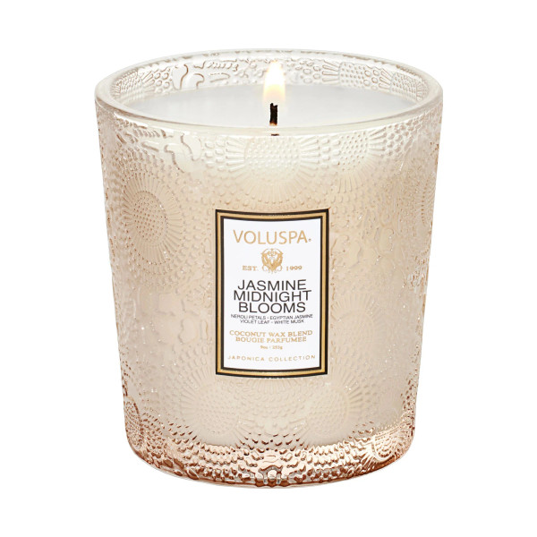 Voluspa Classic Candle - Jasmine Midnight Blooms 