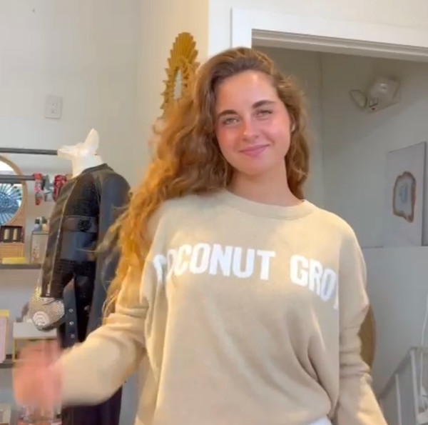 Coconut Grove cotton sweater