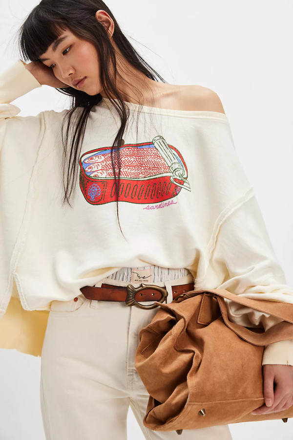Free People Sardine Sweatshirt 