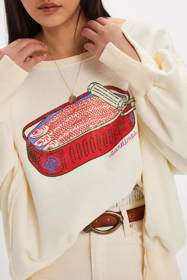 Free People Sardine Sweatshirt 