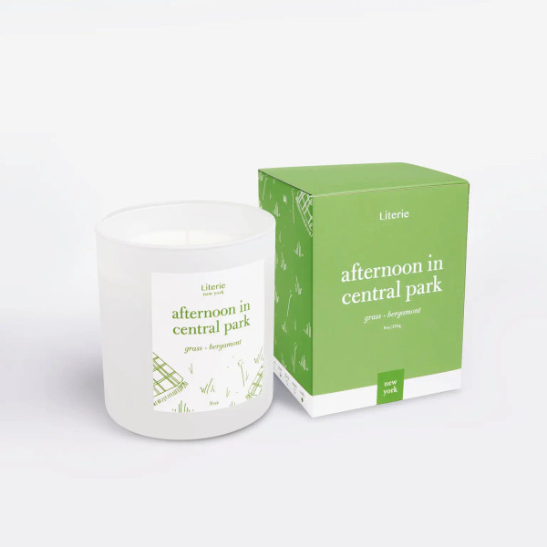 Afternoon in the Central Park  Candle