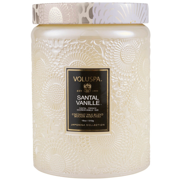 Voluspa Large Jar Candle - Santal Vanille 