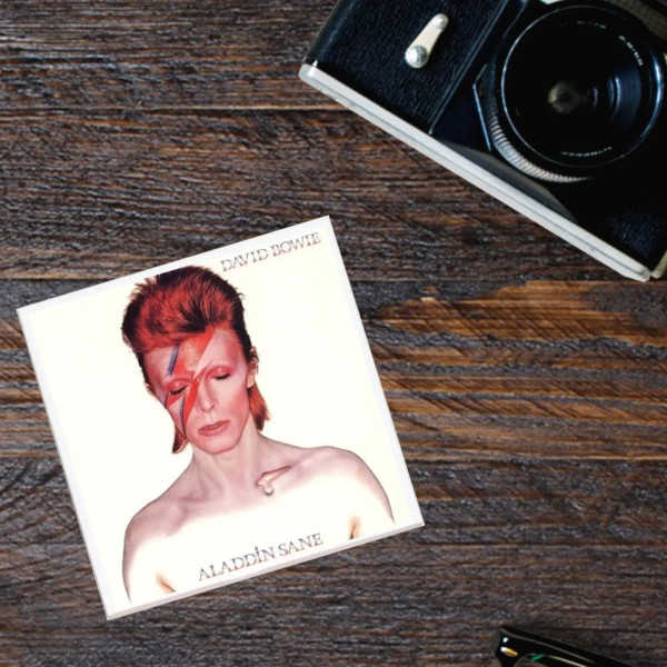 David Bowie 'aladdin Sane' Album Coaster