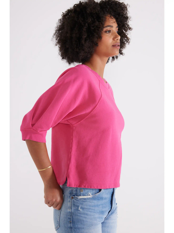 Etica organic cotton hot pink sweatshirt 