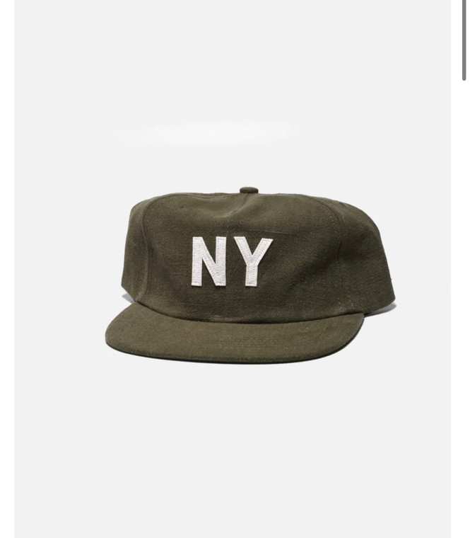 NY linen men’s hat 