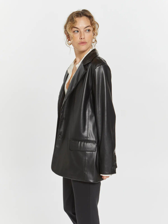 Real Vegan black blazer