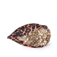 Nam Josh Crystal Queen Animal print Headband