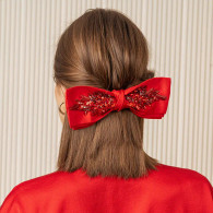 Nam Josh Red Hair Clip Barrette