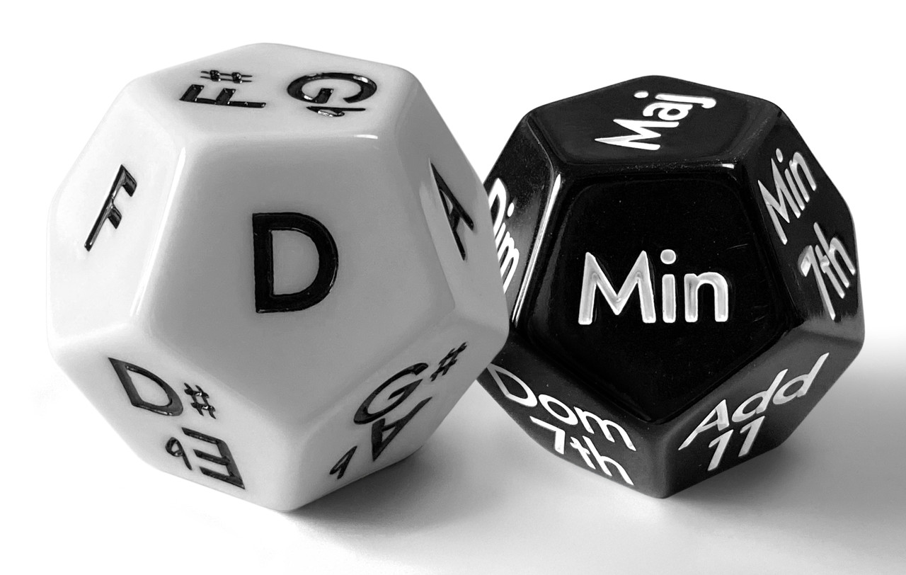Musician’s Dice™ for professional and hobby musicians