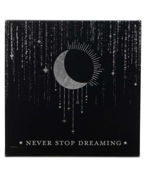 Never Stop Dreaming Celestial Inspirational Wall Hanging - Wall Art